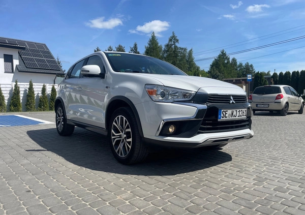 Mitsubishi ASX cena 54900 przebieg: 139000, rok produkcji 2017 z Iława małe 596